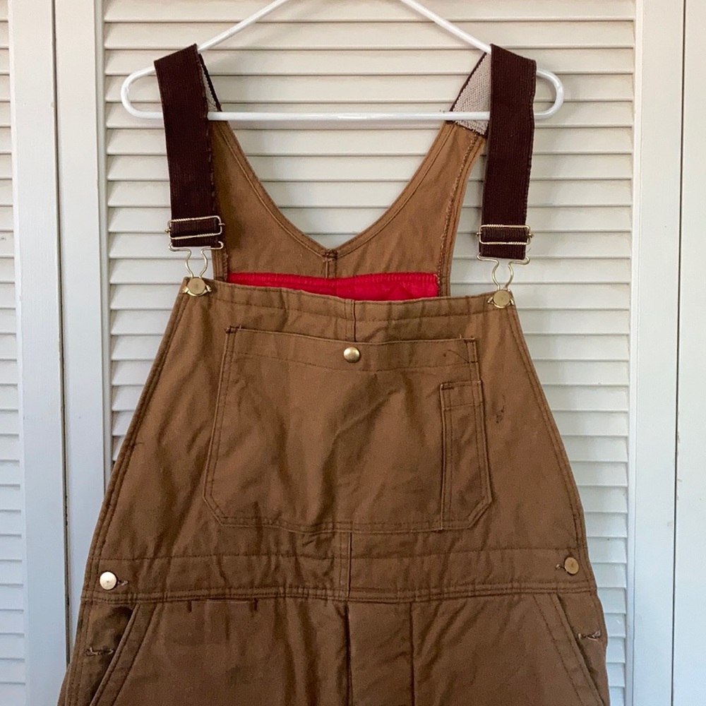 Beige men’s coveralls